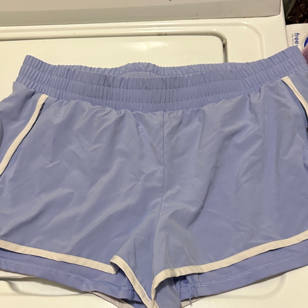 Spyder Women's Sky Blue Athletic Shorts